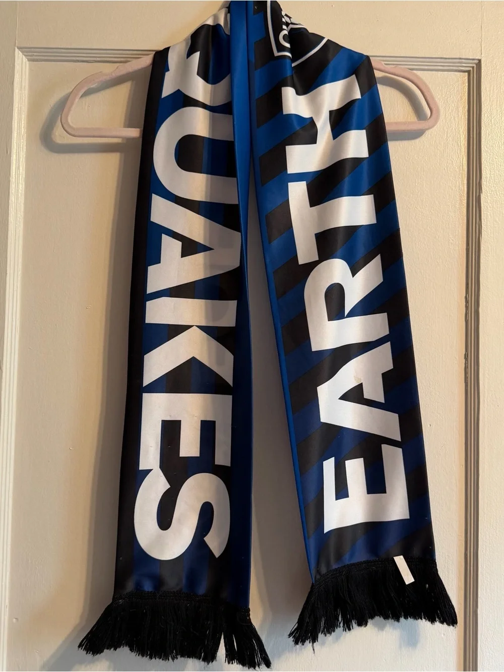 San Jose Earthquakes Avaya Stadium Blue Scarf Quakes